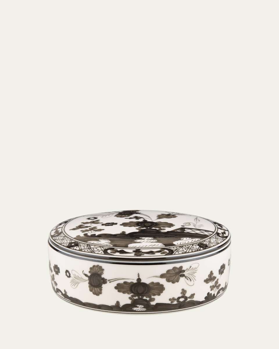 Albus Round Covered Box